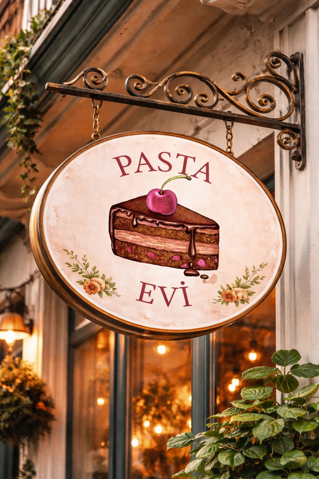 Pasta Evi logo tasarımı